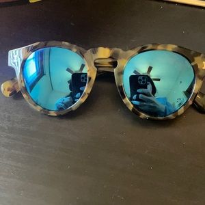 Illesteva Sunglasses-Blue Lens